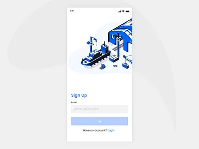 Sign Up | App UI app design sign up ui