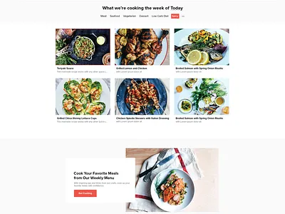 Choose your meal plan booking system design order meal