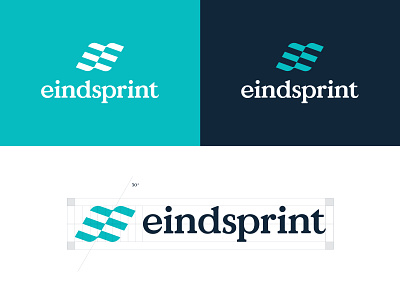 Eindsprint 🇳🇱 branding concept design identity logo typography vector web