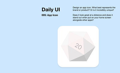 Daily UI - 005 App Icon daily 100 challenge daily ui 005 dailyui dailyuichallenge design figma ui uidesign ux uxdesign