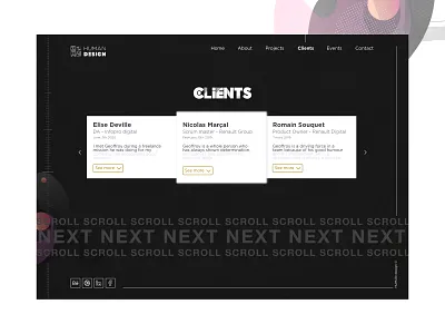 ◾️◼️HUMAN-design◼️◾️ artdirection branding cards design cards ui clients design geoffroymuller human portfolio portfolio design portfolio page scroll animation scroller ui uidesign user experience userinterface uxdesign website