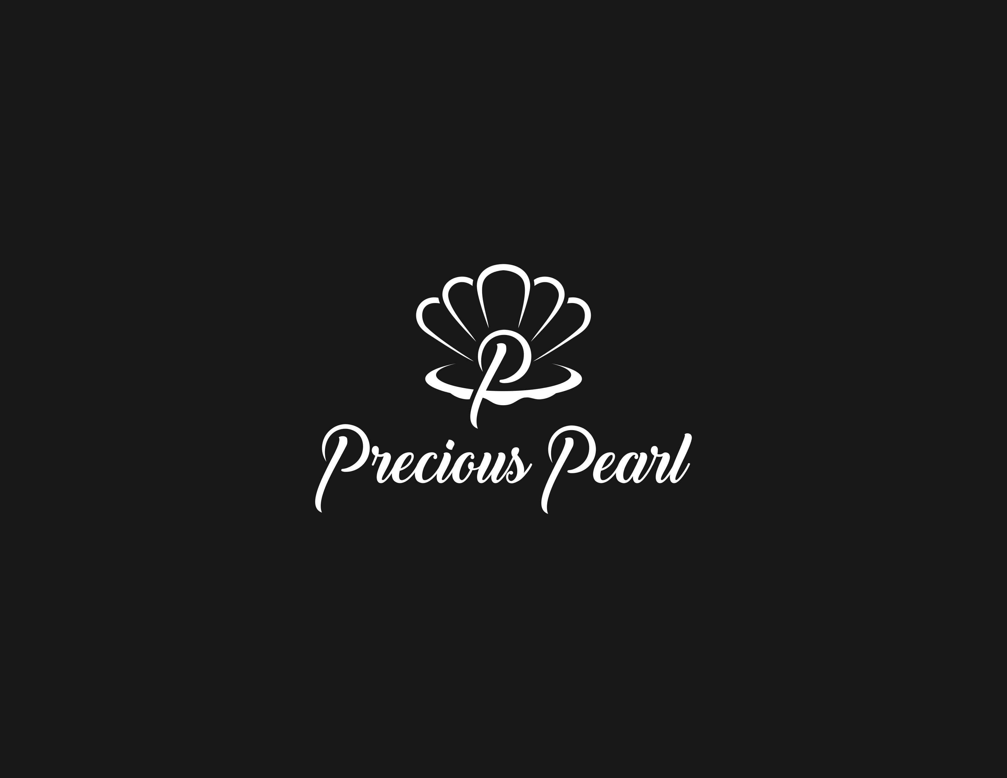 Precious Pearl logo design by Triangle Designs on Dribbble, image size:3300x2550