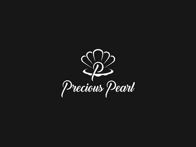 Precious Pearl logo design branding design flat design logo minimalist logo pearl logo vector