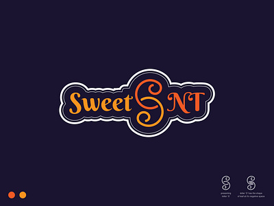 Logo Design-Sweets NT australia australian brand brand identity design food leaf letter s logo logo mark logos mascotlogo negative space logo shop sugar sweet sweet shop sweetlogo sweets wordmark