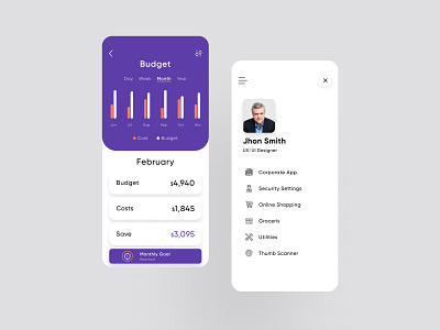 Finance App app app design bank card banking bankingapp branding cards finance finance app fintech app minimal mobile app mobile application profile typogaphy ui ui ket ux website