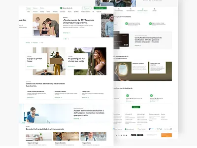 Grupo Petersen banking banking website components design figma ui ux web website