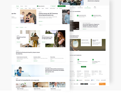 Grupo Petersen banking banking website components design figma ui ux web website