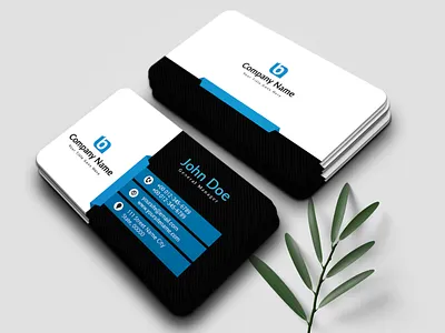 Minimalist Business Card Template business card template