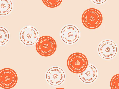 Lil' Haven Badge abstract logo branding and identity branding concept freelance designer icon logo logo badge logo concept logo design simple logo visual identity