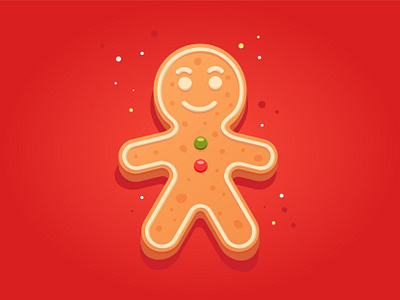 Gingerbread Man. Adobe Illustrator tutorial 2021 christmas cookie design ginger gingerbread gingerbread man holiday illustration new year vector