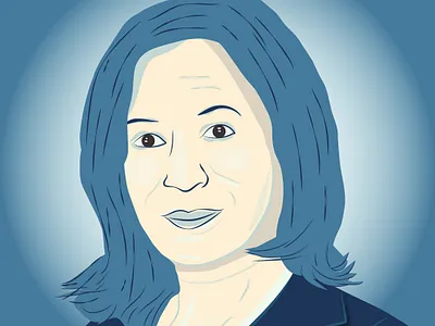 Kamala Harris election 2020 illustraion kamala harris portrait