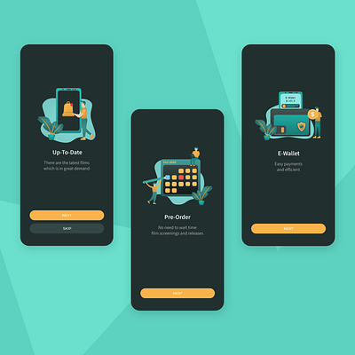 Onboarding Screen adobe xd android android app ilustration ilustrator mobile mobile app mobile app design mobile design mobile ui onboarding onboarding screen onboarding ui screen ui ui design uiux