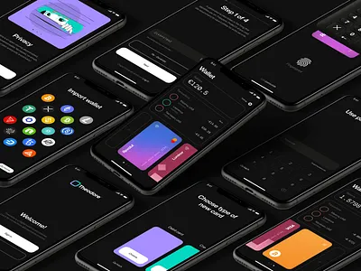Theodore digital wallet | UI/UX app app design crypto design finance fintech money product startup ui ui ux ui design ux wallet wallet app