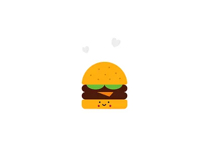 Delicious Burger art brand branding burger design flat food illustraion illustration illustration art illustrator minimal typography vector
