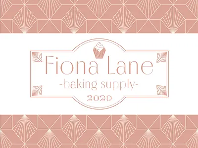 Fiona Lane brand design branding design flat illustration logo logodesign minimal typography vector
