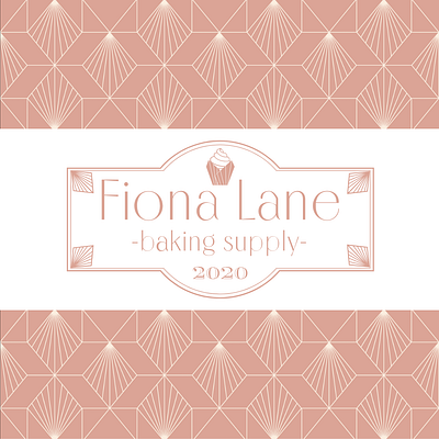 Fiona Lane brand design branding design flat illustration logo logodesign minimal typography vector