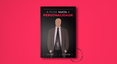 Capa de livro | A pose mata a personalidade book design editorial graphic design illustration illustrations illustrator