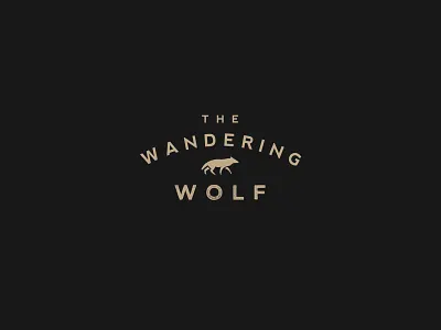 Wandering Wolf Branding brand brand identity branding branding design clean clean brand dog brand dog icon dog logo illustration logo logo design logo icon madebyswish outdoor brand vector