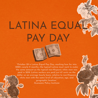 Latina Equal Pay Day collage digital collage editorial illustration photomontage collage publication design