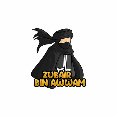 Zubair bin Awwam character design design flat graphic design illustration illustrator logo minimalist typography ui ux vector