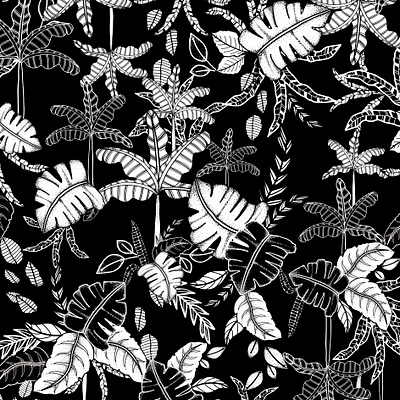 Hand drawn pattern, layered in Photoshop for a surface studio. design drawing illustration pattern surface design