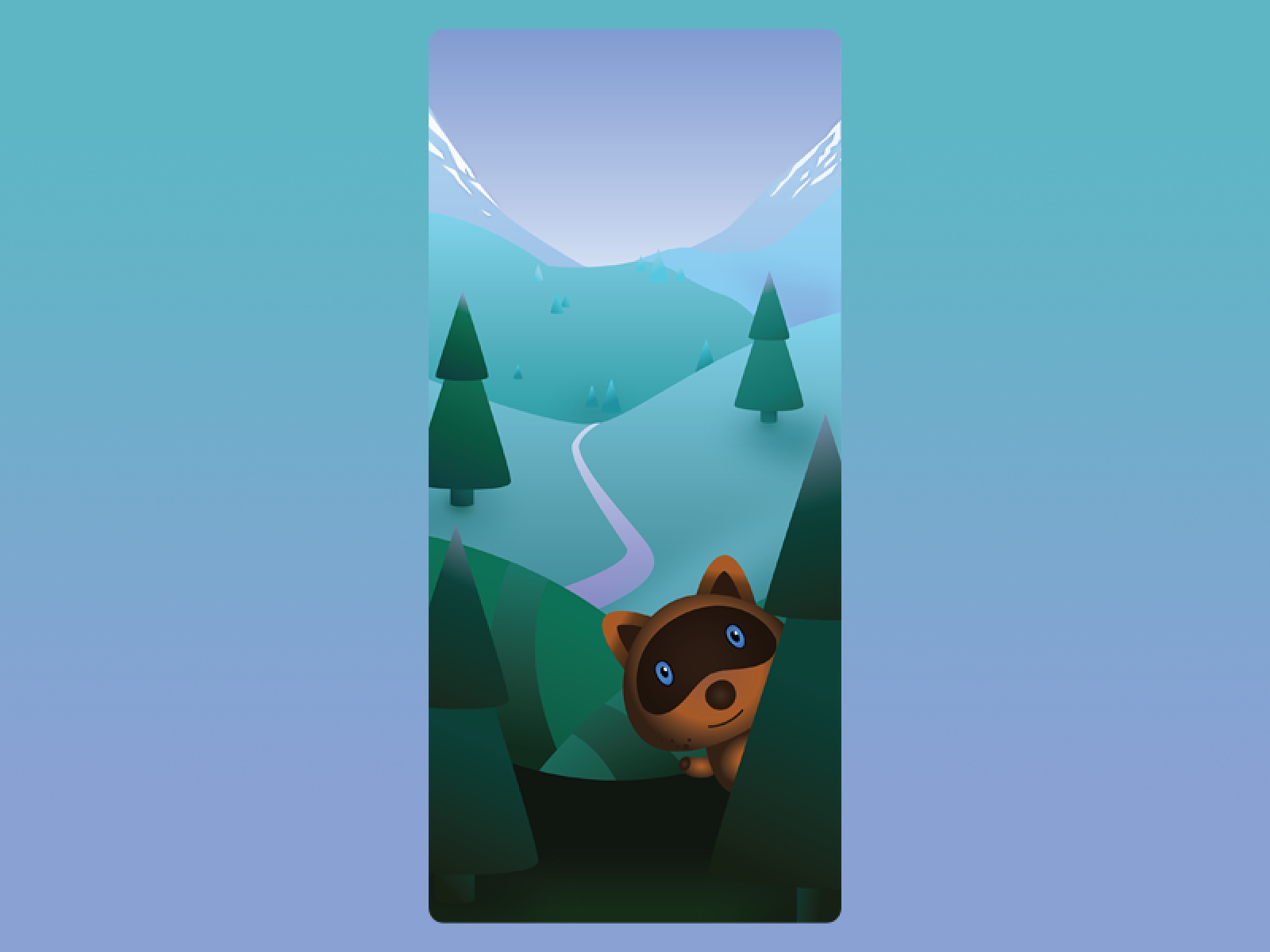 Mobile App Loading Screen Artwork by Eric Hill on Dribbble