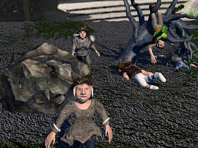 New CG 3d Cinematic Animation War Effects-2020-Feeling Of Destr 3d movie animation cg war cinama4d digital arts magic effects movie visual effects