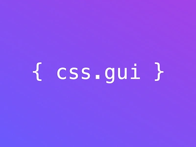 css.gui css web design wysiwyg