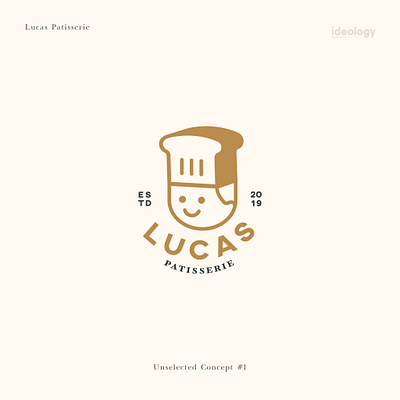 Lucas Patisserie Unselected Concepts 1 art direction brand brand design brand identity branding design graphic design identity design logo logodesign visual identity