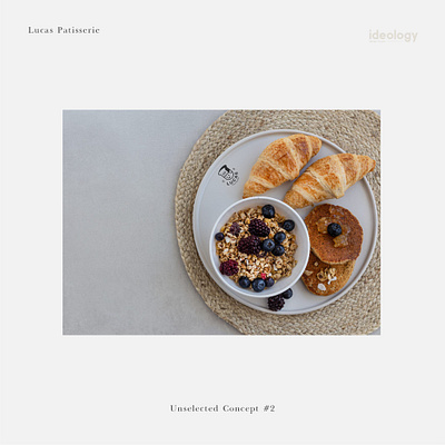 Lucas Patisserie Unselected Concept art direction brand brand design brand identity branding design graphic design identity design logo logodesign visual identity
