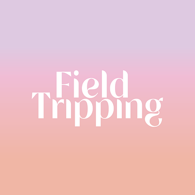 Field Tripping Logo Design artist branding design graphic design illustration illustrator logo product illustration vector