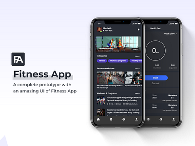 Best Dark UI Design for Fitness App app design app development fitness fitness app fitness center gym gym app mobile app mobile app design ui design uidesign ux ui workout workout app