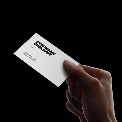 WANDA® branding businesscard design. identity identity branding minimal promo typography vector