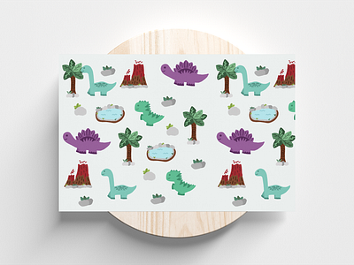 Pattern Dinosaur design dinosaur illustration pattern pattern design