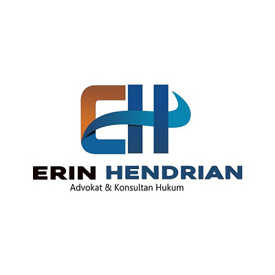 Logo Advokat Pengacara Erin design illustration logo
