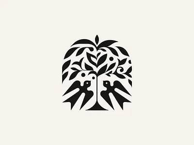 Birds ✽ belcdesign birds branding flatdesign leafs logo logodesign logomark nature patrykbelc spa