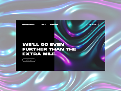 Designosource Gen X branding designosource future iridescence mobile popular portfolio webdesign webdesignagency