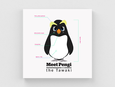 Pengi Rebranding animated branding character animation character design design design thinking ethical flat graphic graphic design human centered design illustration kids kids illustration mascot mascot character mascot design mascot logo research vector