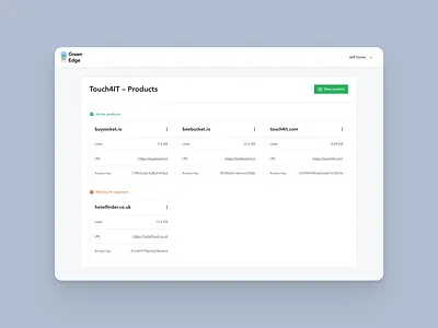 IaaS / Web app app app design application design iaas infrastructure management management app management system management tool server services ui ux web web app web app design webdesign