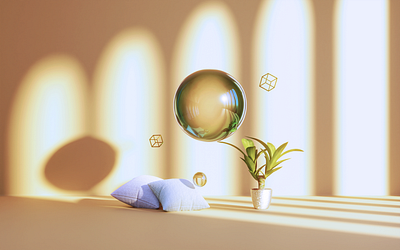 Bubble 3dart blender cyclesrender design digital art graphic design