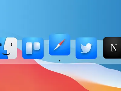 MacOS BigSur - Iconset app apple branding design designer finder icon iconset levi ortiz logo macos safari sketchapp trello ui ux vector web