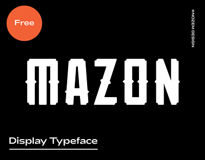 Mazon - Display Typeface country cowboy cowgirl display display font display type display typeface font retro retro font rodeo texas type typeface vintage west western western font wild wild west