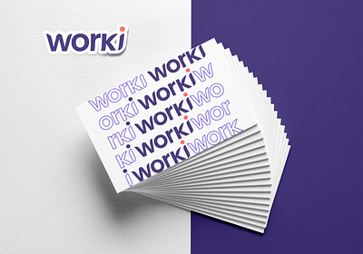 Branding-Worki app design brand brandbook branding design hr illustration illustrator logo mobile app mongolia ui
