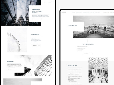 Haxton Accountancy accountancy accountant accountant website accountants brand branding clean design flat graphic design minimal ui web website website design white