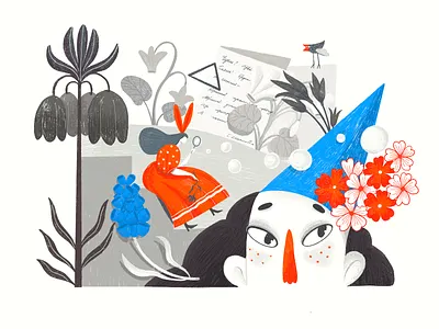 Art of Seasons: Spring Vibes blossom character design design studio digital art digital artwork digital illustration digital painting environment flowers graphic design illustration illustration art illustrations illustrator nature nature art procreate season spring