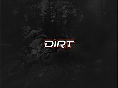 Dirt logo dirt dirtbike logo