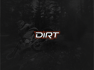 Dirt logo dirt dirtbike logo