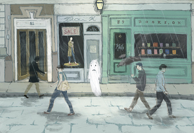 Feelin' Ghosty digital art digital illustration digital painting illustration procreate procreate art