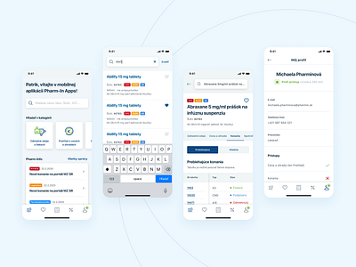 Pharm-In Apps / Mobile app app dashboad ios medical medical app medical care medicine mobile app mobile app design mobile application mobile ui pharmaceutical pharmaceuticals pharmacist pharmacy table ui ux