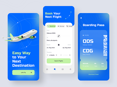 Flight booking app app design boarding boarding pass booking flight flight booking mobile app mobile app design mobile design mobile ui